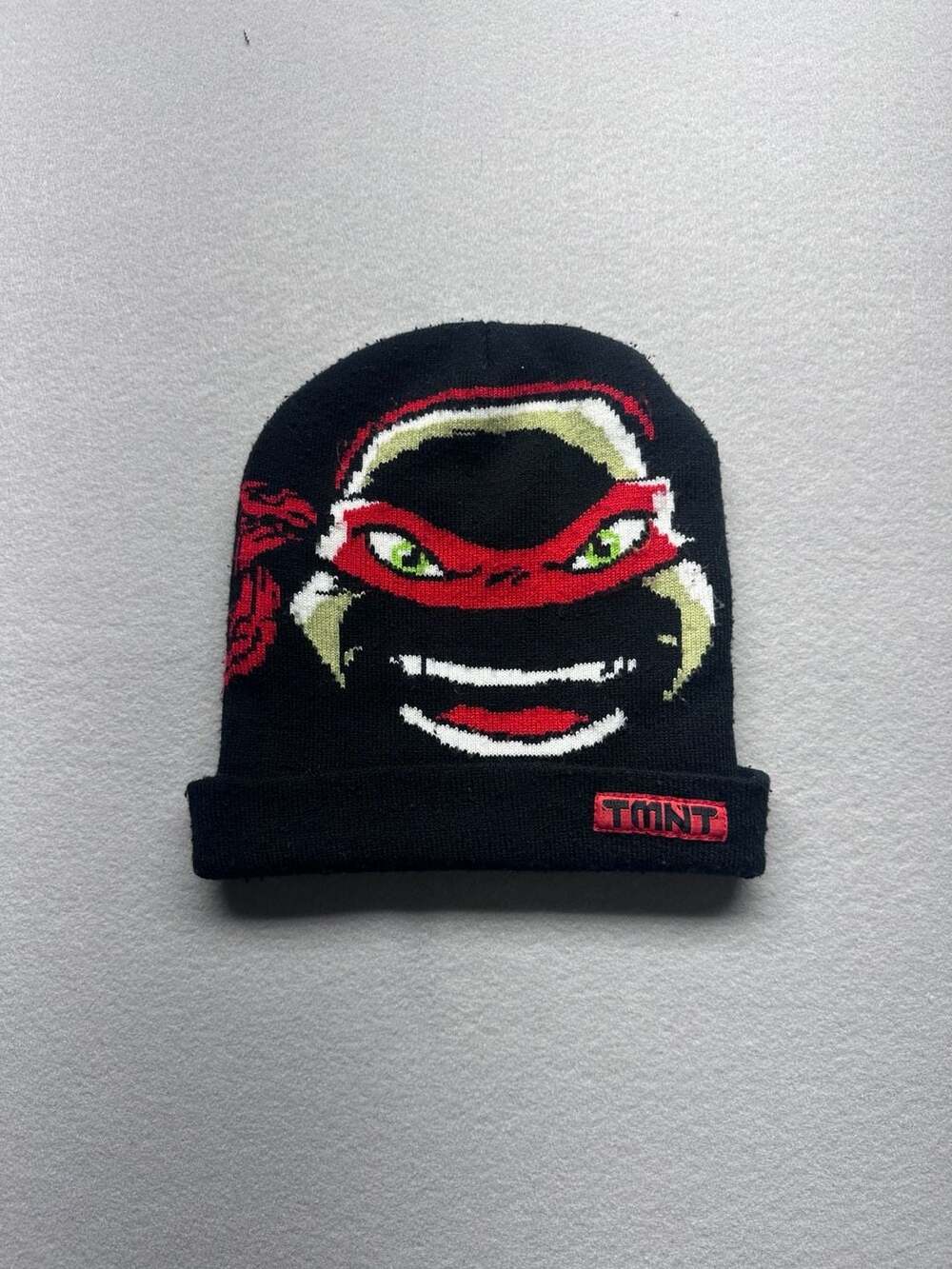 Early 2010s Teenage Mutant Ninja Turtles Raphael Beanie Hat